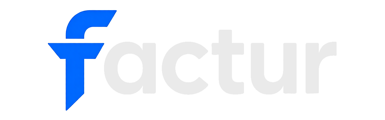 Factur logo - Navigate to homepage